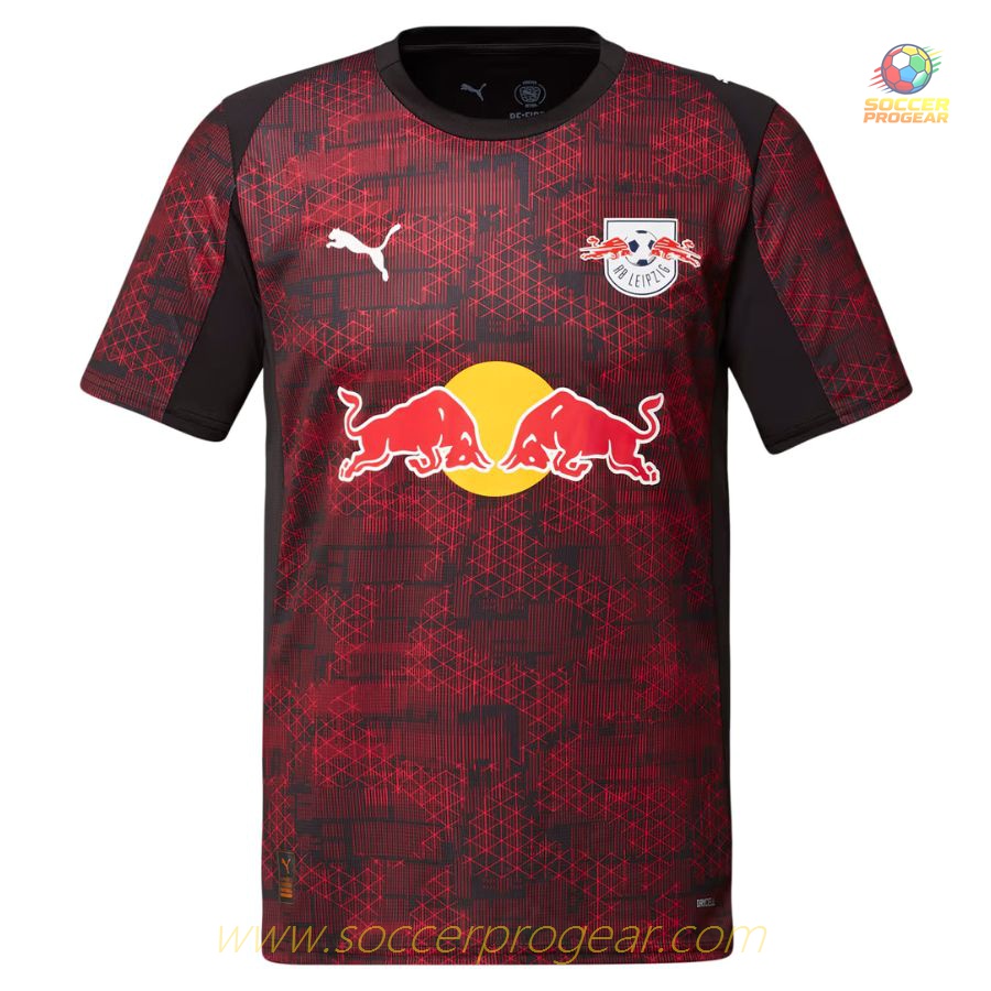Team Jersey Football Kit Youth Red Bull Leipzig Third 2025-2026 Season