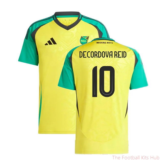 2024-2025 Jamaica Home Shirt (Decordova Reid 10)