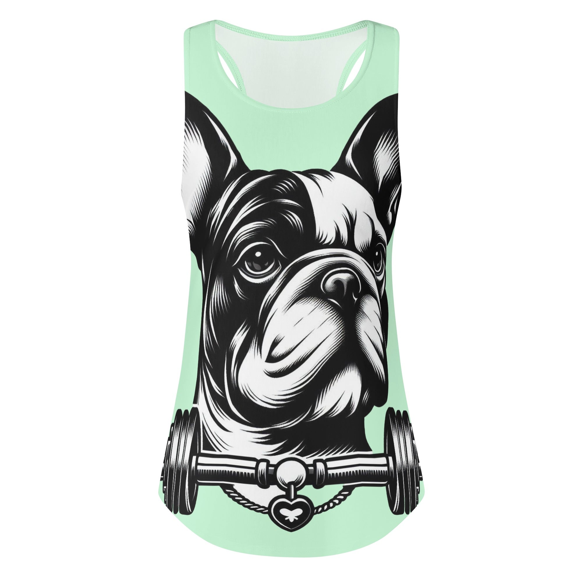 French Bulldog Safe Warm Lily - Safe Women Tank Tops Outdoor Use