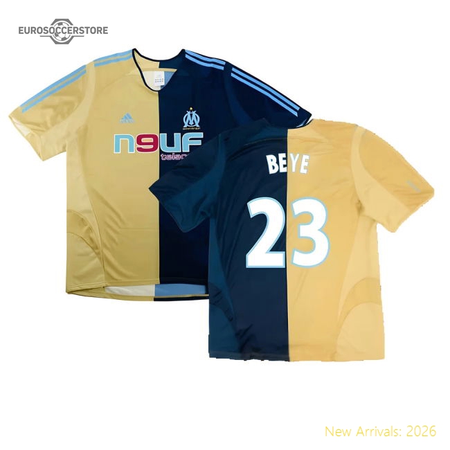Marseille 2005-06 Third Shirt ((Excellent) L) (Beye 23)