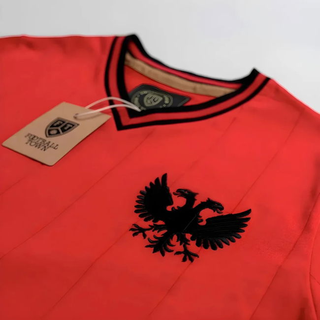 Vintage Albania Home Shqiponjë Soccer Shirt