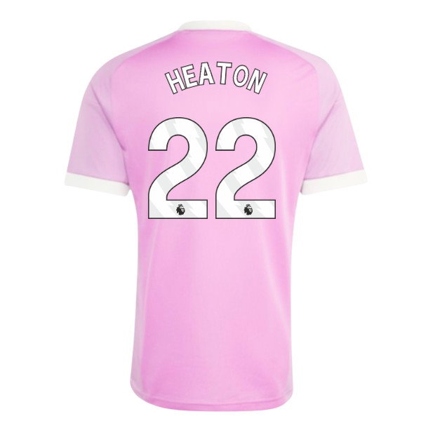Man Utd Away Goalkeeper Shirt (Pink) - Kids (Heaton 22) – Kids Away Supporter Jersey (2026/2027)