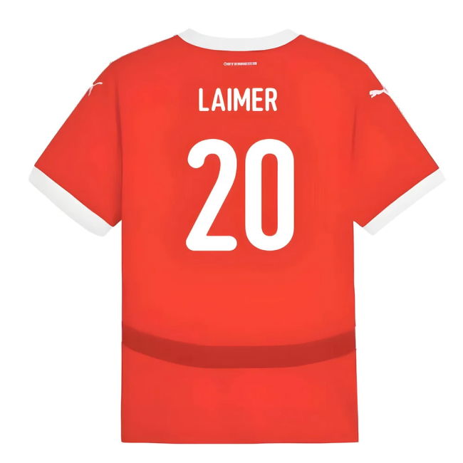 Official 2024-2025 Austria Home Kit Durable National Cup Match