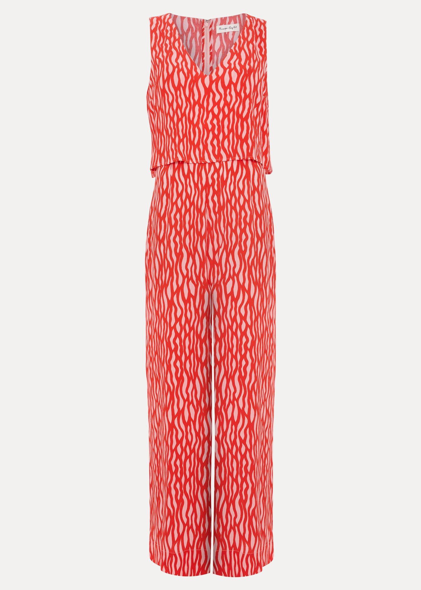 Petite Loren Scallop Edge Jumpsuit
