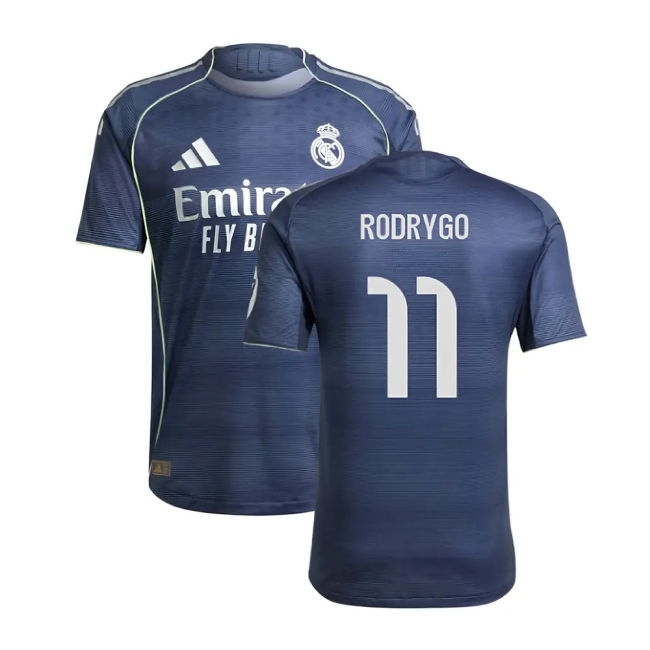 Durable 2025-2026 Real Madrid Away With Vintage Design - Rising Star