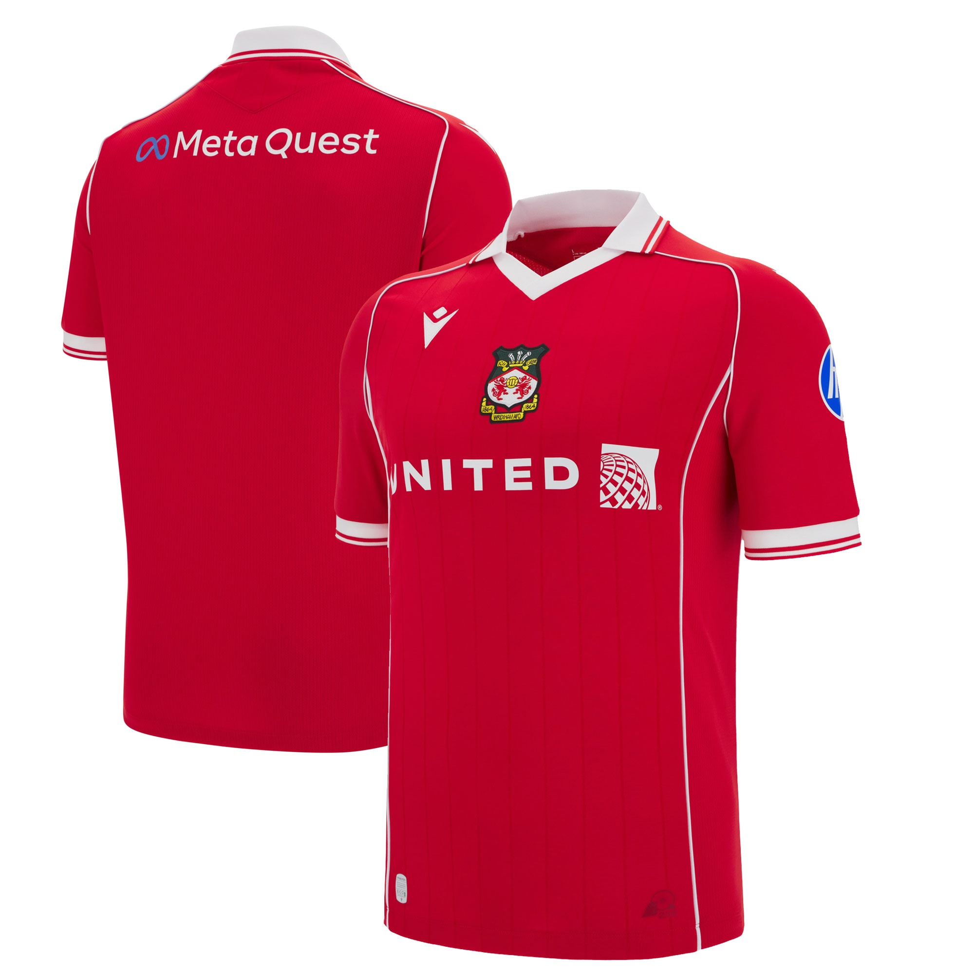 [JED] Youth Wrexham Red 2025/26 Home Replica Jersey