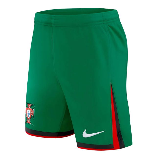 2024-2025 Portugal Home Shorts (Green) Premium Premium Performance
