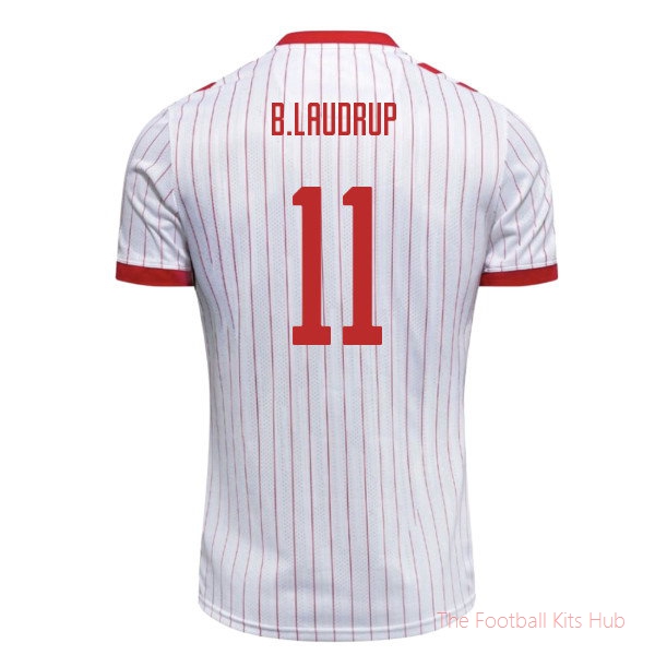 Denmark 2026-2027 Away Shirt B Laudrup #11 Soccer Jersey