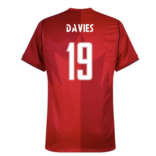 [DDJ] 2026-2027 Canada Home Shirt (Kids) (Davies 19)