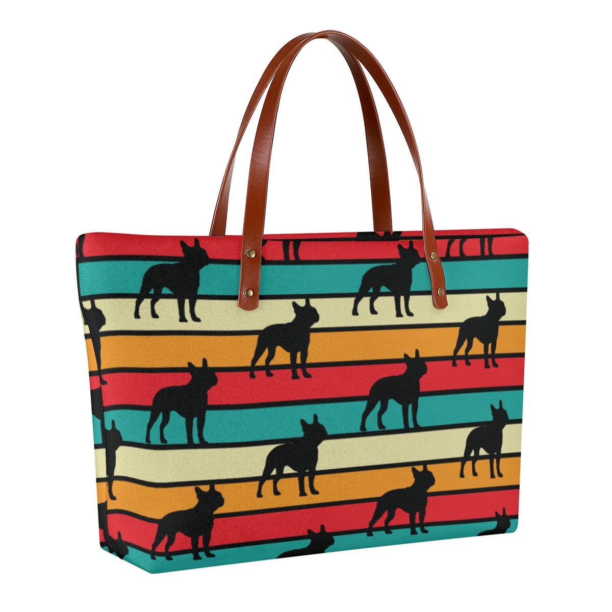 French Bulldog Lover Luna Women's Tote Bag For Boston Terrier Lovers Perfect Gift Idea