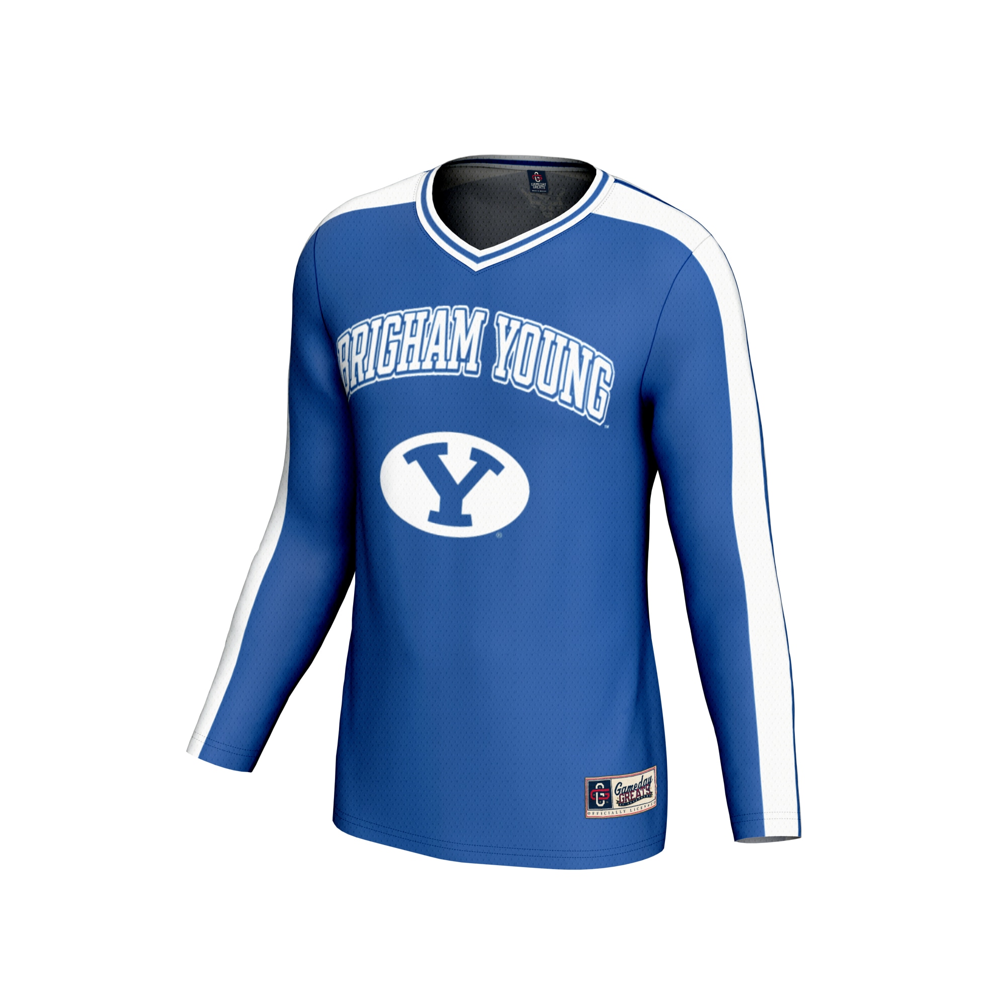 [NJP] BYU Cougars GameDay Greats Youth #1 Lightweight Volleyball Fashion Jersey - Royal