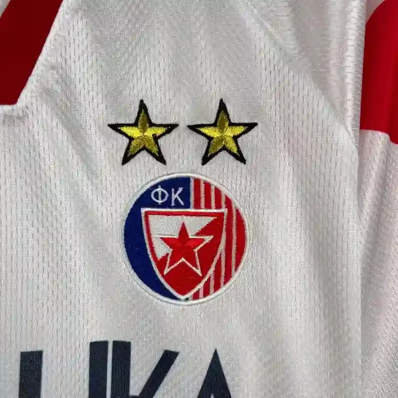 Cheap 1995-1997 Red Star Belgrade Jersey retro kit