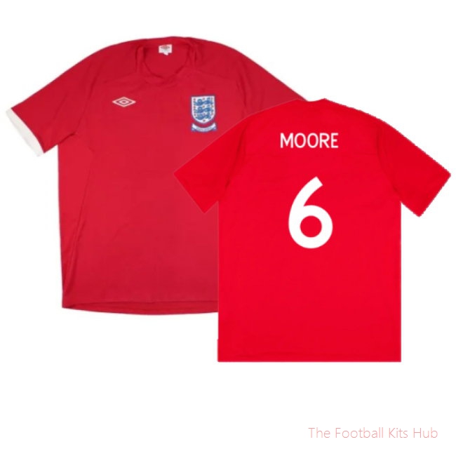 England 2010-11 Away (L) (Good) (Moore 6)
