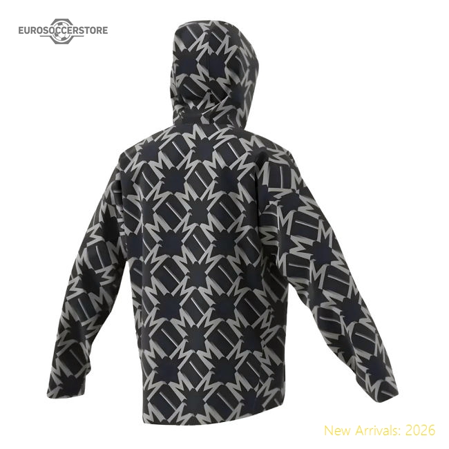 2024-2025 Man Utd Seasonal Half Zip Windbreaker (Night Indigo)