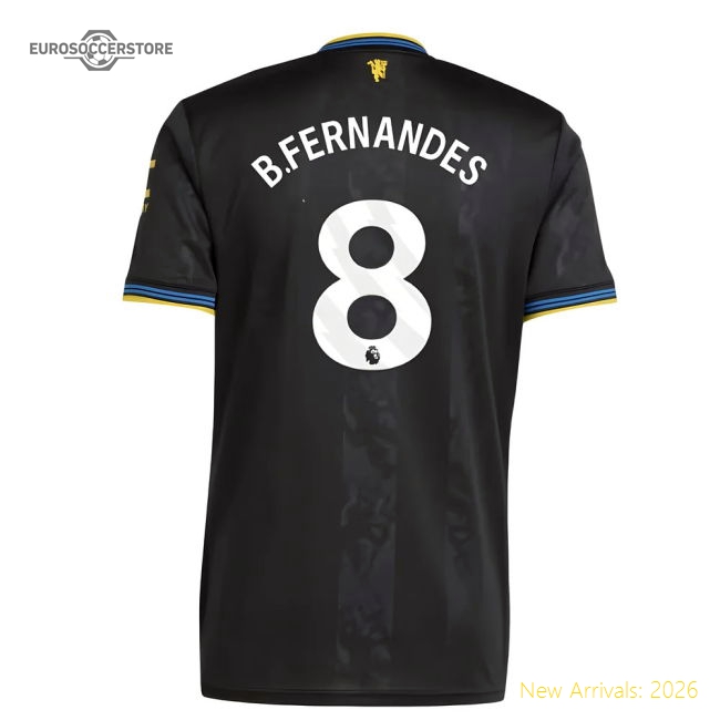 Authentic 2025-2026 Manchester United Third Shirt (b.fernandes 8)