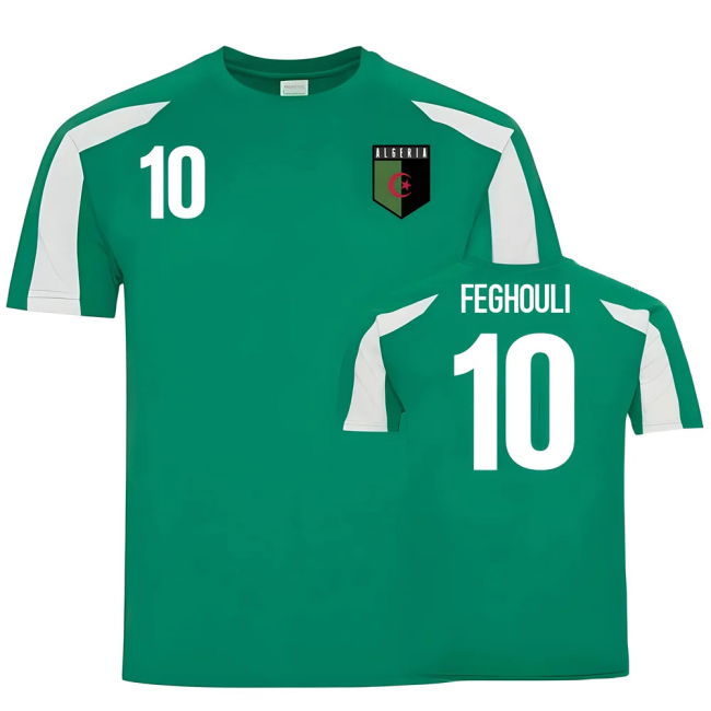 Licensed 2025-2026 Algeria Africa Cup of Nations Training Shirt