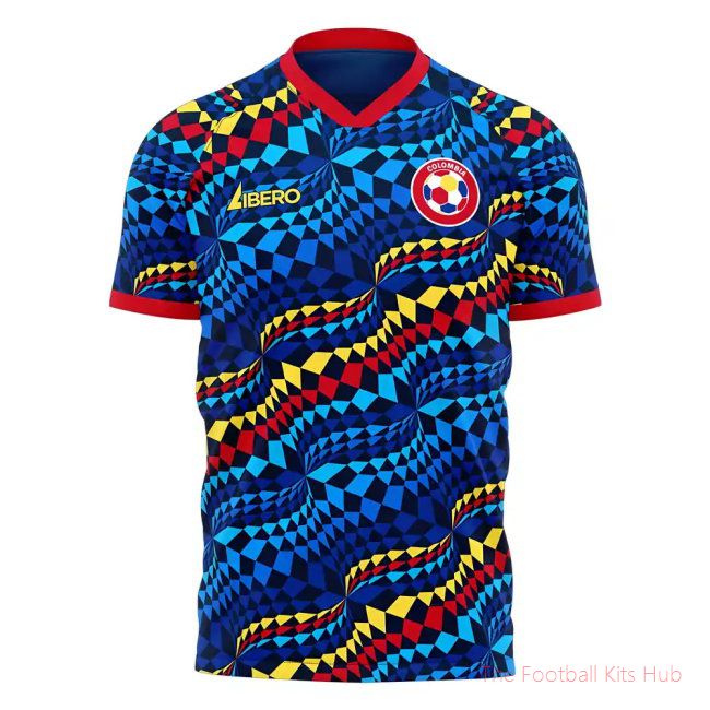 Colombia 2025-2026 Fourth Concept Football Kit (Libero)