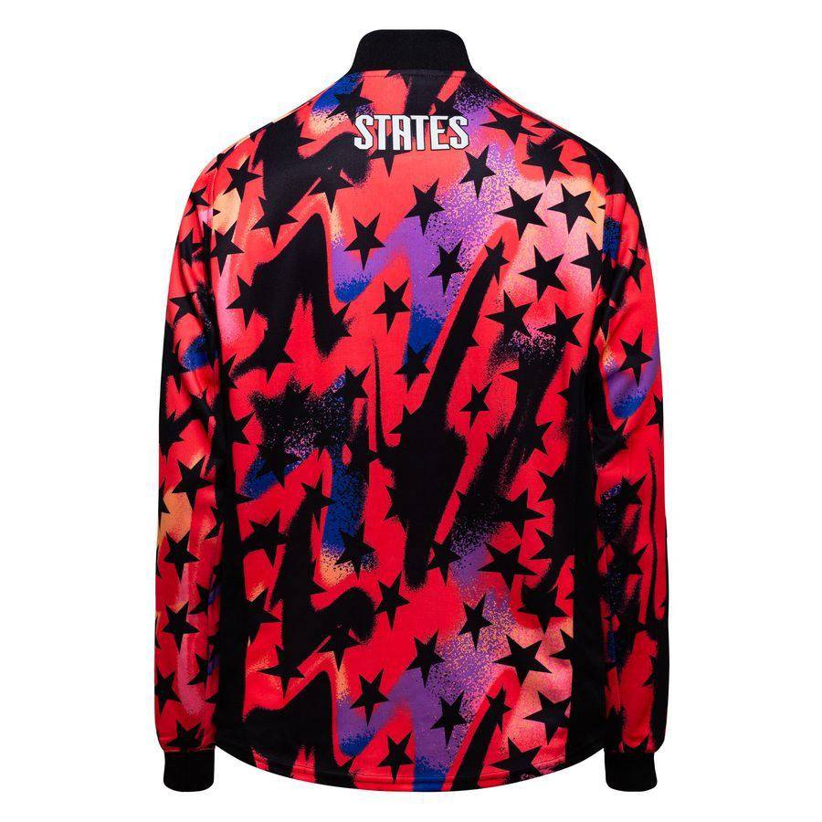 USA Goalkeeper Shirt Authentic Hollywood Goalkeepers - Bright Crimson/Black