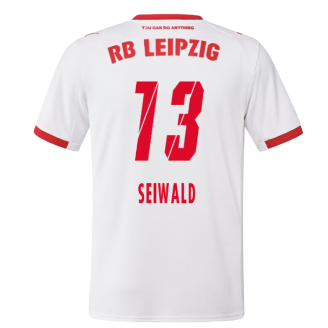 2025-2026 RB Leipzig Authentic Home Jersey (Seiwald 13)