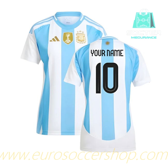 2024-2025 Season Argentina Home Kit (Your Name)