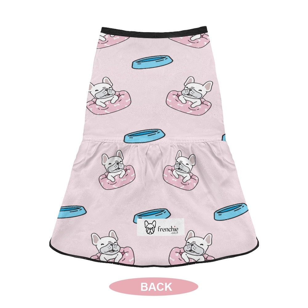 Chloe - Premium French Bulldog Dresses For Females Summer Wear