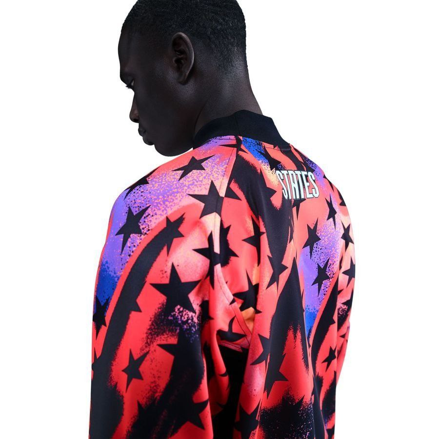 USA Goalkeeper Shirt Hollywood Goalkeepers - Bright Crimson/Black