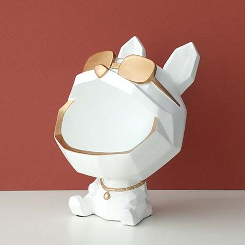 Street-Ready Fashion Big Mouth French Bulldog Storage for Street Style