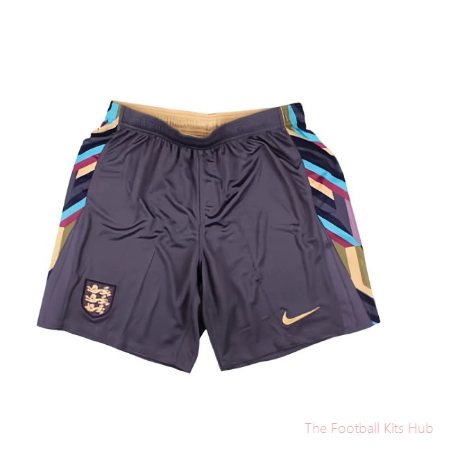 Men 2024-2025 England Away Shorts UEFA Euro 2024