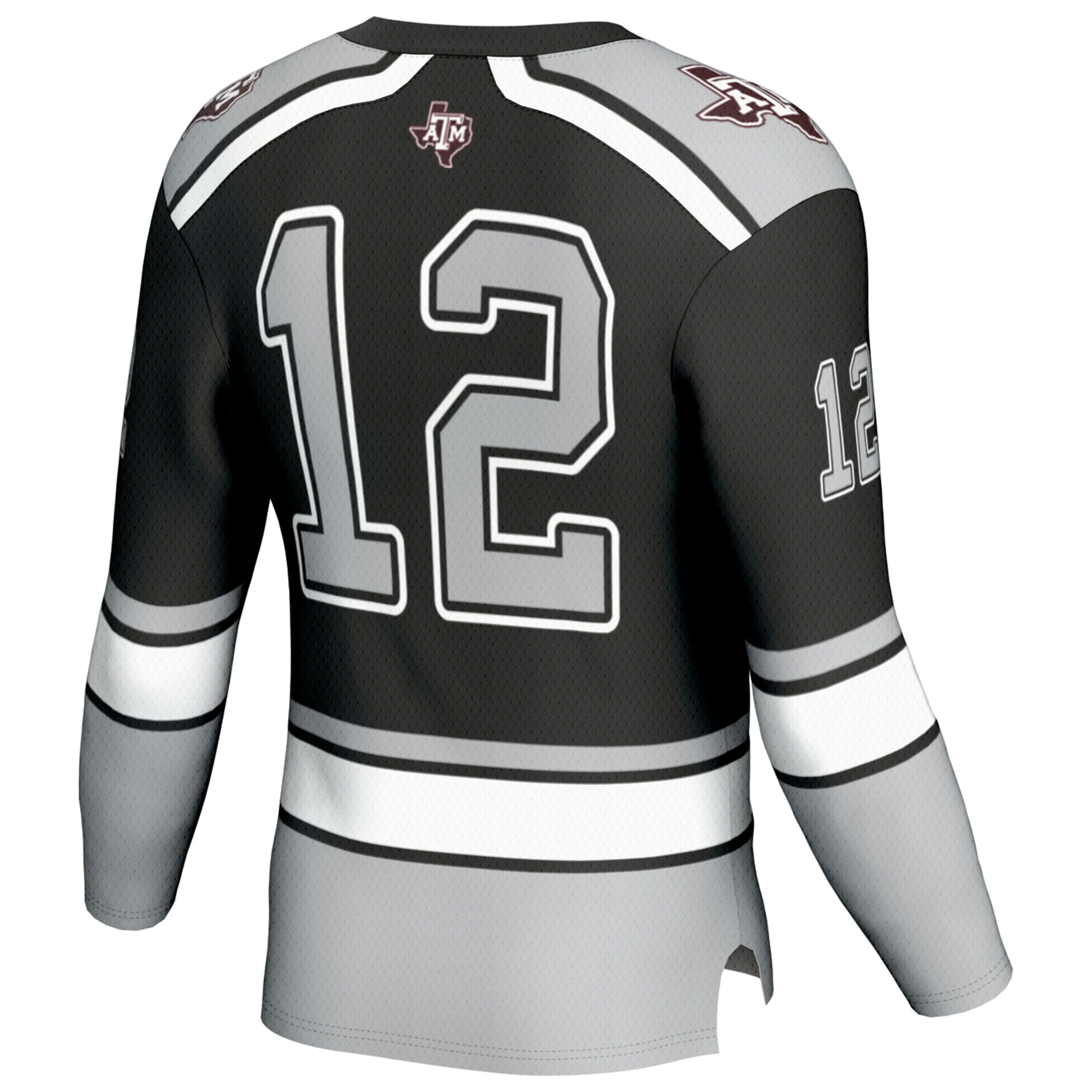 [NJP] Texas A&M Aggies GameDay Greats Unisex Hockey Fashion Jersey - Black