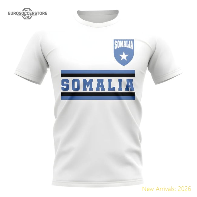 Exceptional Somalia Core Football Country T-shirt (white)