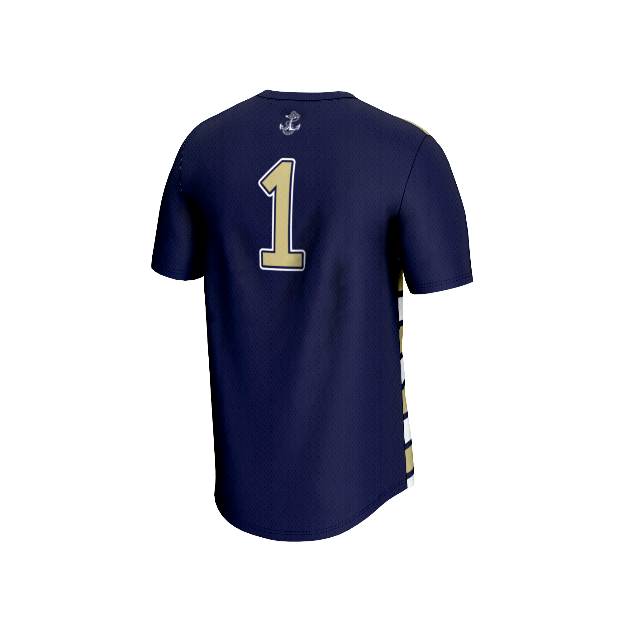 [SJH] Navy Midshipmen GameDay Greats Youth Lightweight Soccer Fashion Jersey - Navy