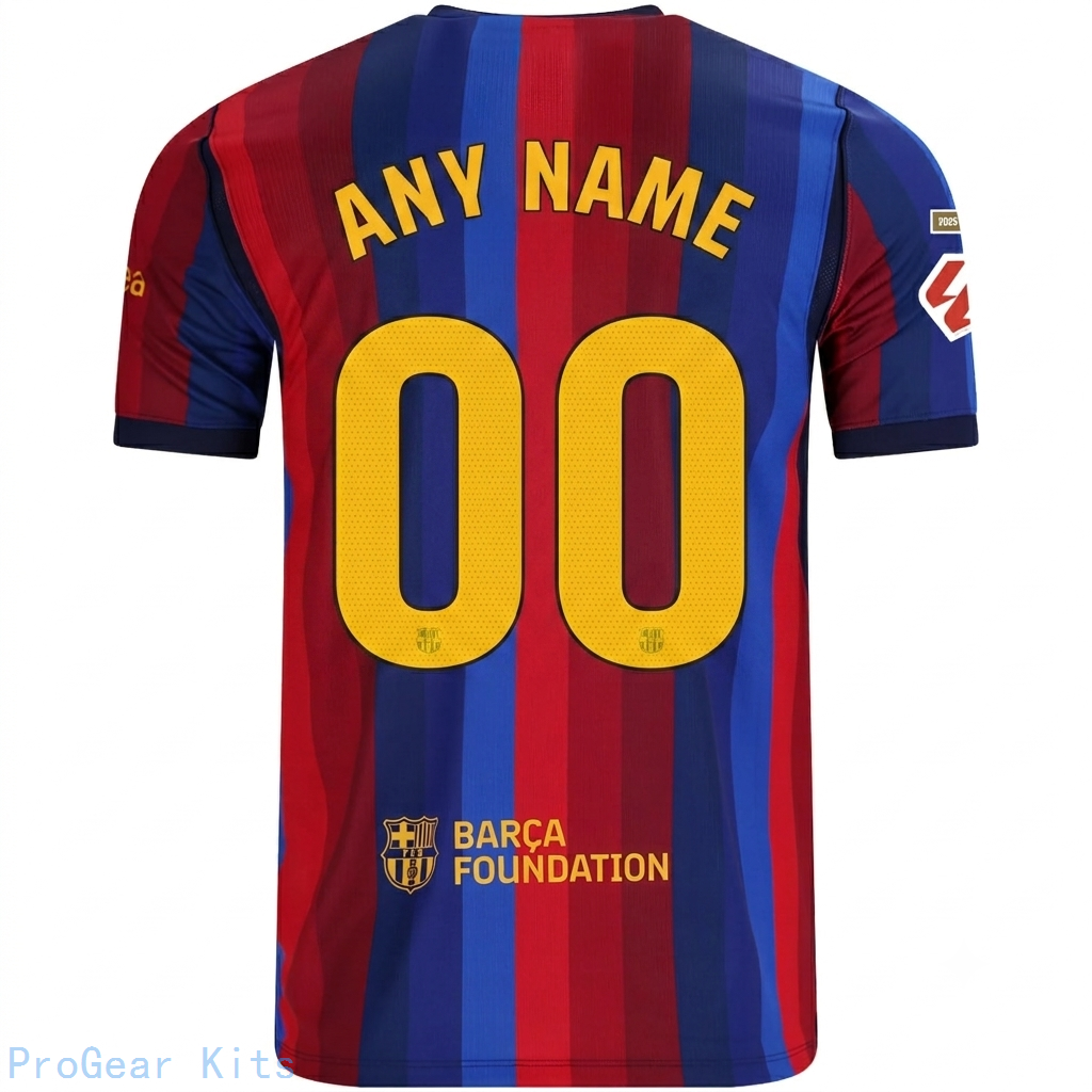 [SJH] FC Barcelona Custom Home Jersey 2026/27