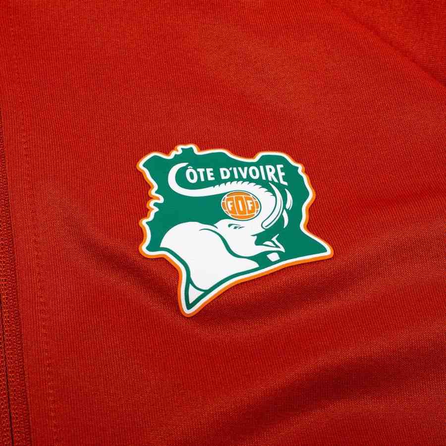 Ivory Coast Track Jacket King Anthem World Cup 2026 - For All Time Red/PUMA White