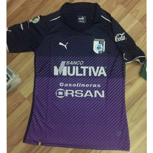Authentic Queretaro FC de Mexico Third 201617 Soccer Jersey Shirt