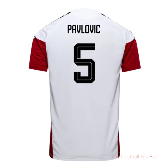 [JED] 2026/27 Germany Training Jersey (White) (Pavlovic 5)