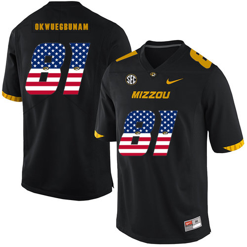 Men's None Black 2024 home jersey Albert Okwuegbunam #81 embroidered