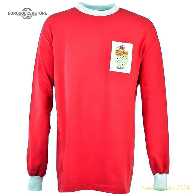 Official Wrexham 1967-1970 Retro Football Shirt - Premium Quality
