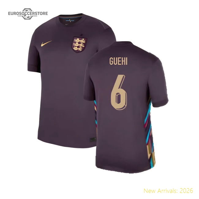 England 2024-2025 Authentic Away Jersey (eng) Fashion-forward