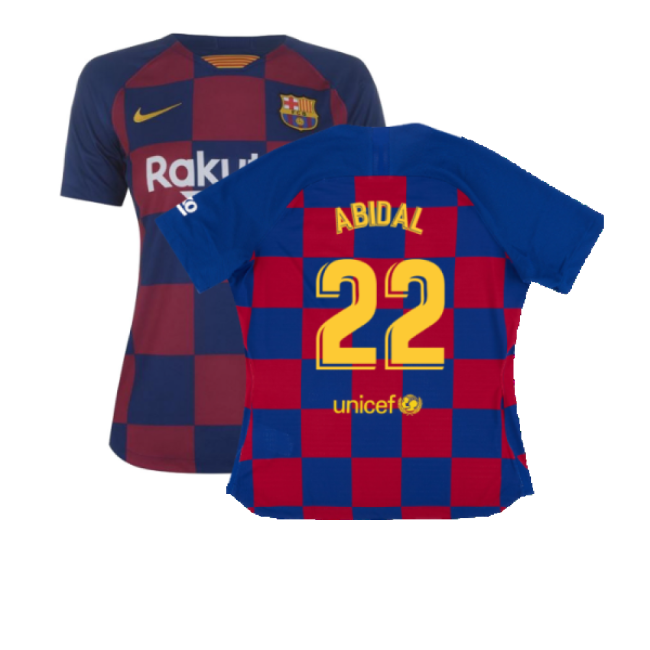 Cules 2019-20 Womens Home Jersey (vaporkit) ((excellent) S) (abidal