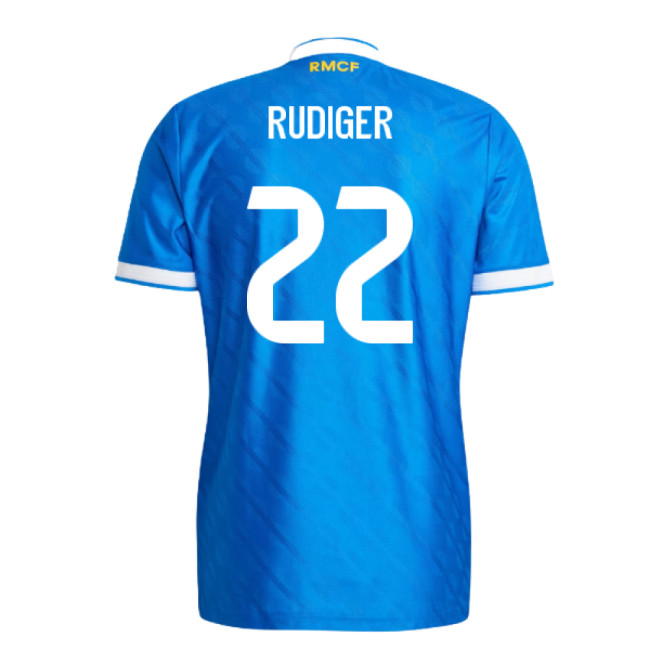 Real Madrid 2024-25 Third Fan Version For Adults (Rudiger Football Shirt