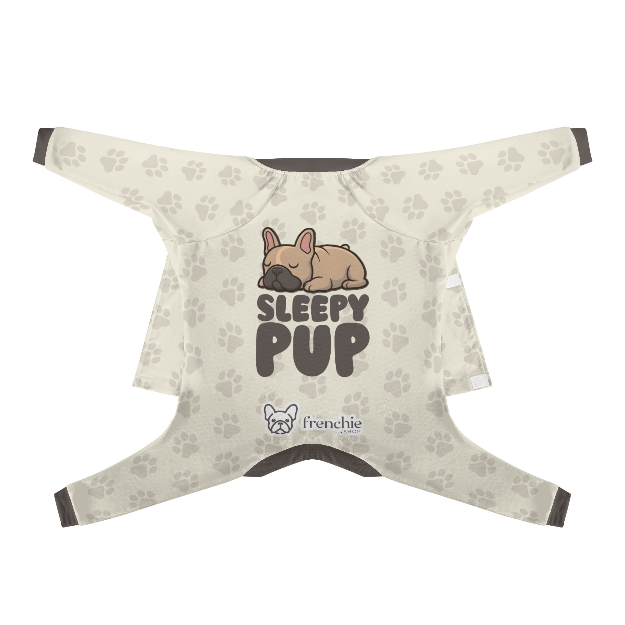 Street-Ready Sleepy Pup - Frenchie Pajamas – Ultra-soft, Cozy, & Ador...