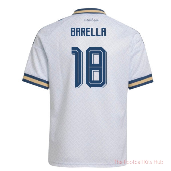2026-2027 Italy Away Shirt (Kids) (Barella 18)