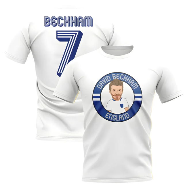 Authentic David Beckham England World Kit National Soccer Cup