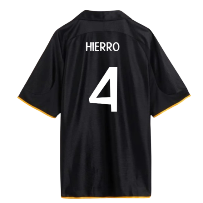 Genuine 1998-2000 Real Madrid Reissue Away Shirt (Hierro 4)