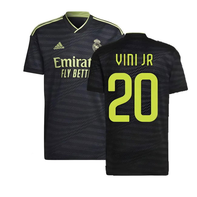 Real Madrid CF Official 2022-2023 Shirt (VINI JR 20) | Professional