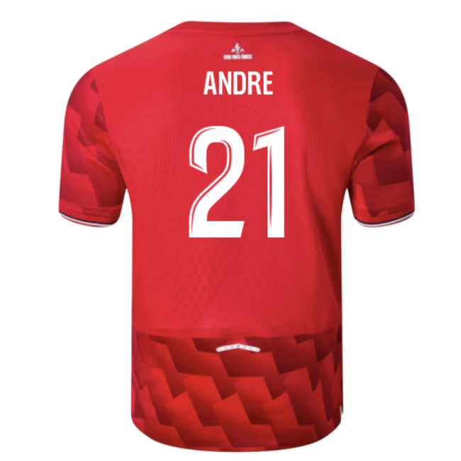 Official Best-Selling 2025-2026 Lille Home Shirt (Andre 21)