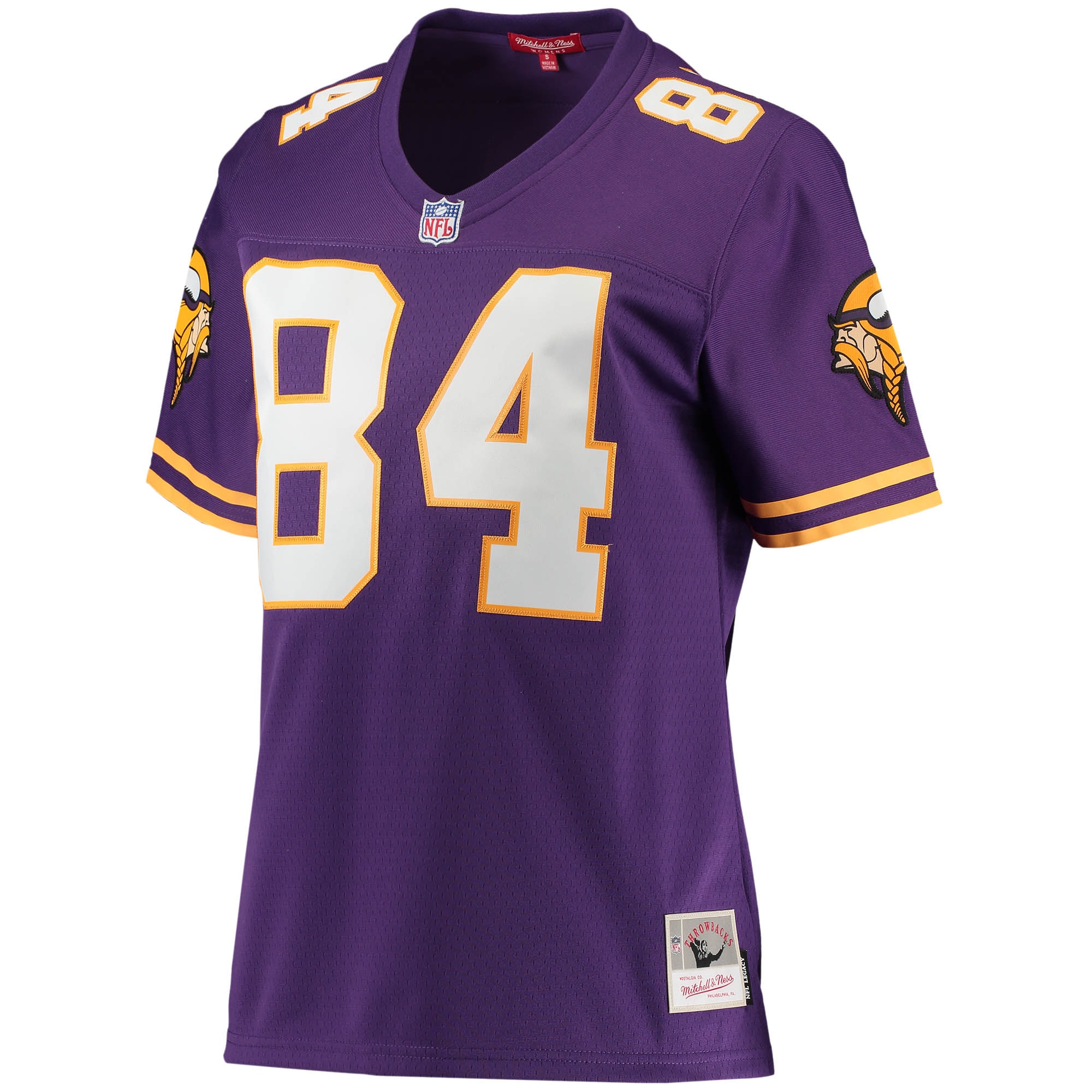 [JED] Randy Moss Minnesota Vikings Women's Legacy Replica Team Jersey - Purple