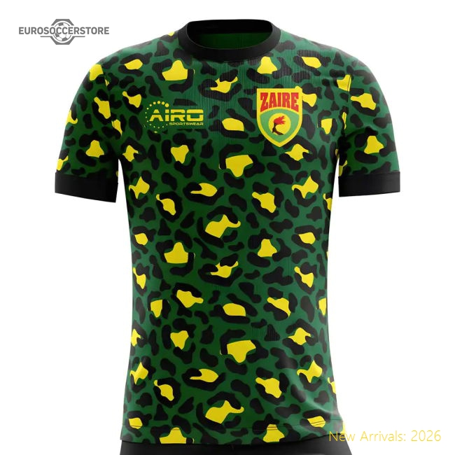 Zaire Concept 20252026 Home Shirt  Highperformance Contemporary