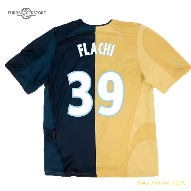 Popular Marseille 2005-06 Third Shirt ((Excellent) L) (Flachi 39)