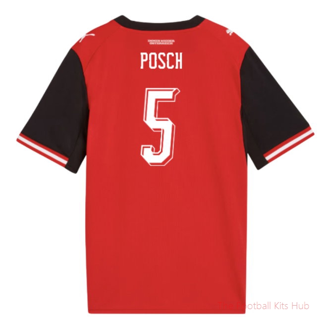 2026-2027 Austria Home Shirt (Kids) (Posch 5)